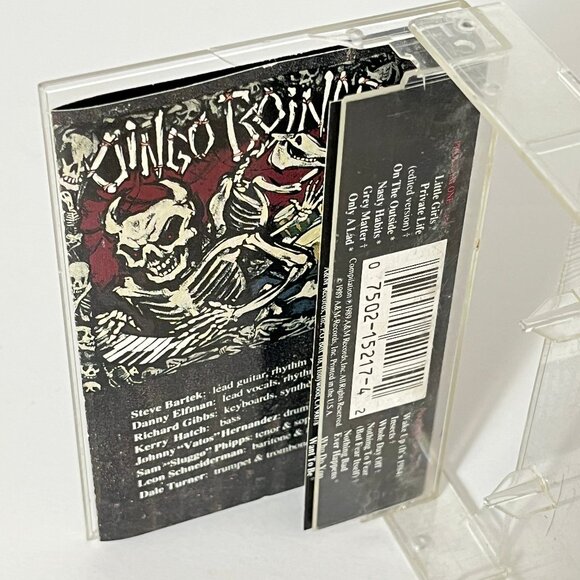 Skeletons In The Closet The Best Of Oingo Boingo Cassette Tape 1989 A&M Records - Picture 4 of 6